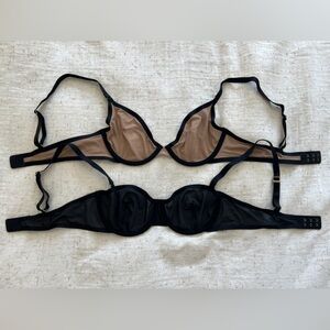 Cuup Mesh Bras 2-Pack 34B